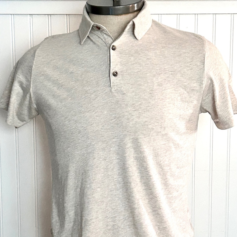 Fresh Clean Threads/Tees Beige Men’s Polo Shirt Various Sizes